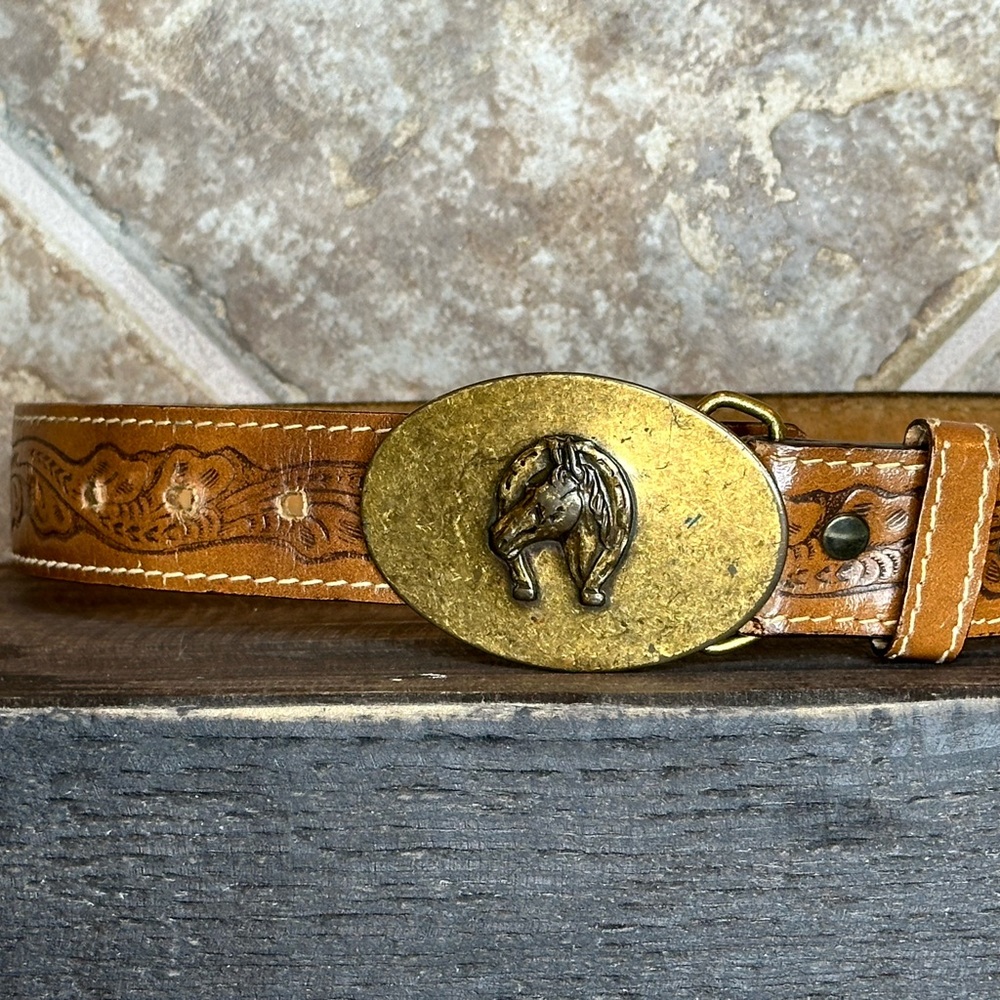 Adorable Children’s Western Belt with Buckle.